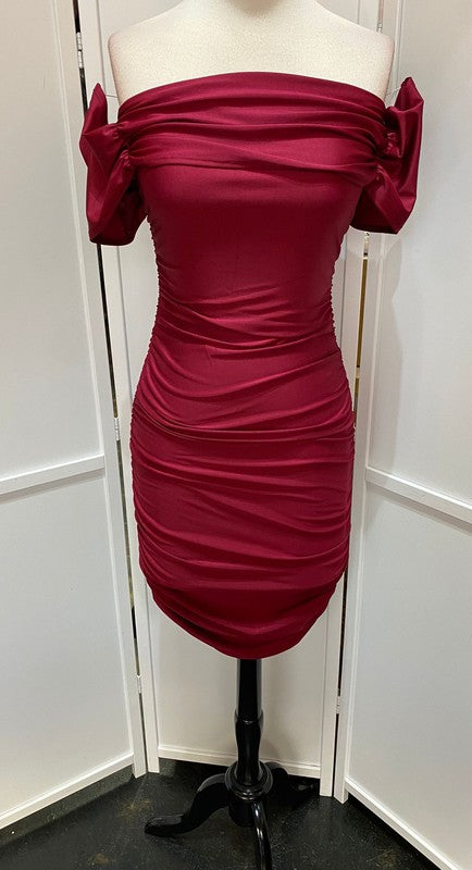 Off Shoulder Sexy Mini Cocktail Party Club Bodycon Dresses